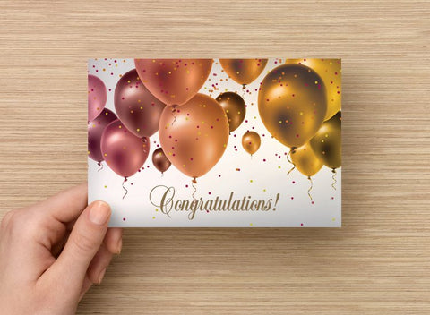 Greeting Cards - Palm Bites® - Greeting & Note Cards - Congratulations