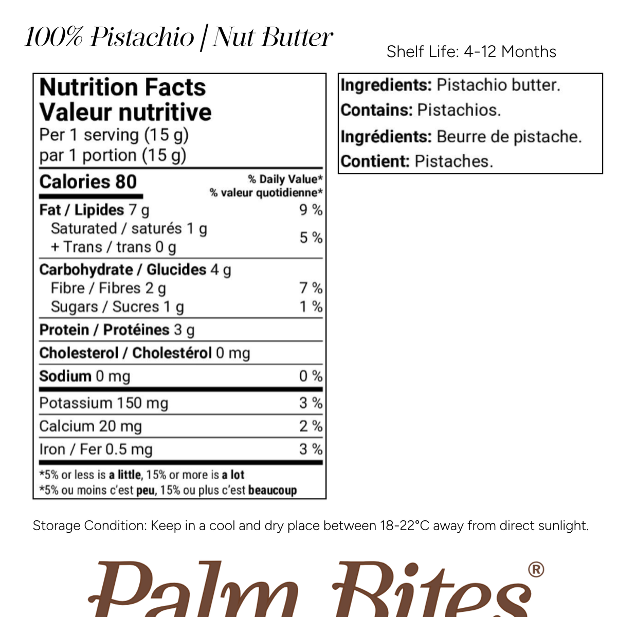 Nutritional information