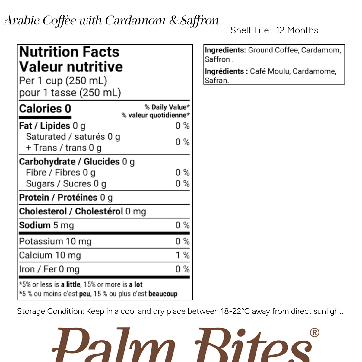 Nutritional information