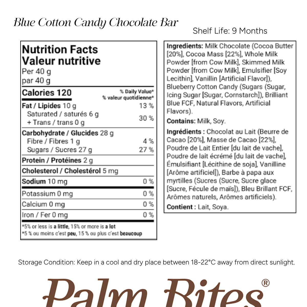 Nutritional information