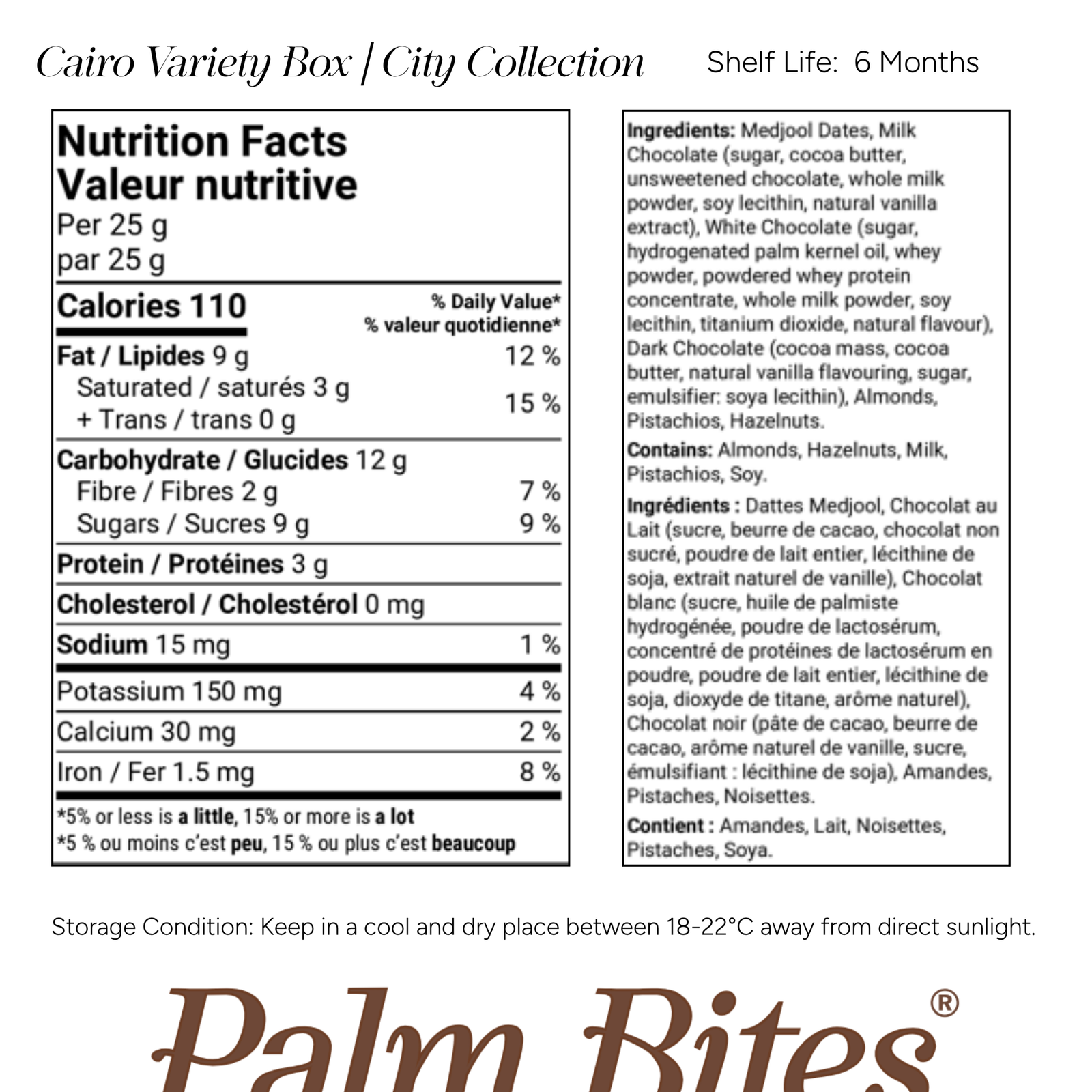 Nutrition facts