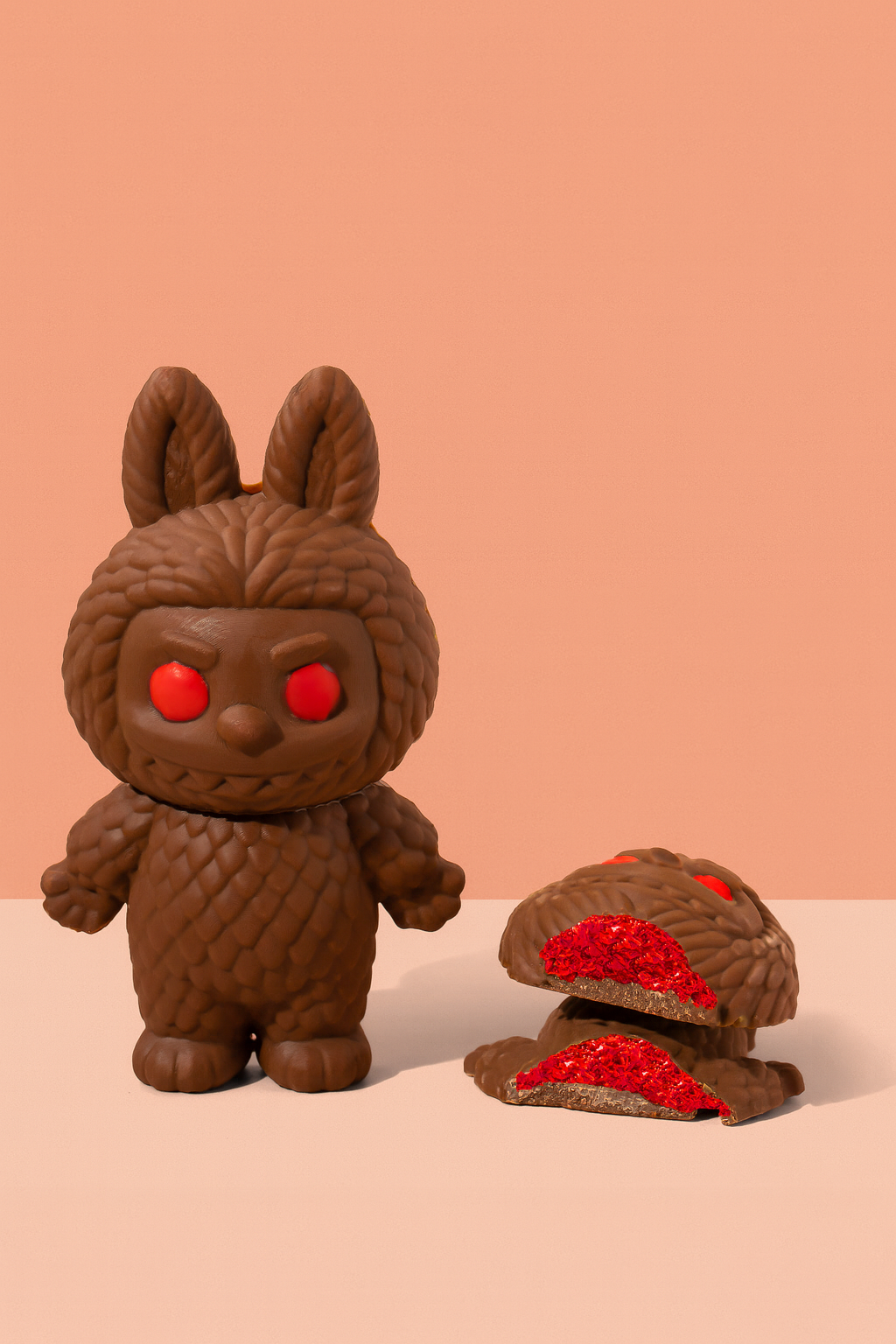 Red Velvet Dubai Chocolate Labubu