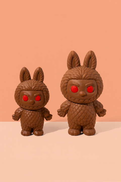 (NEW!) Red Velvet Dubai Chocolate Labubu