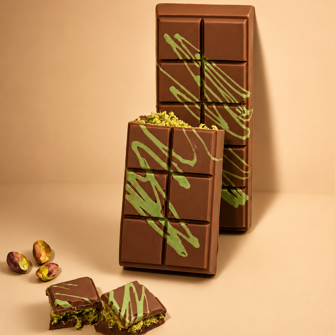 210g Pistachio Dubai Chocolate Bar - Opportunity Buy