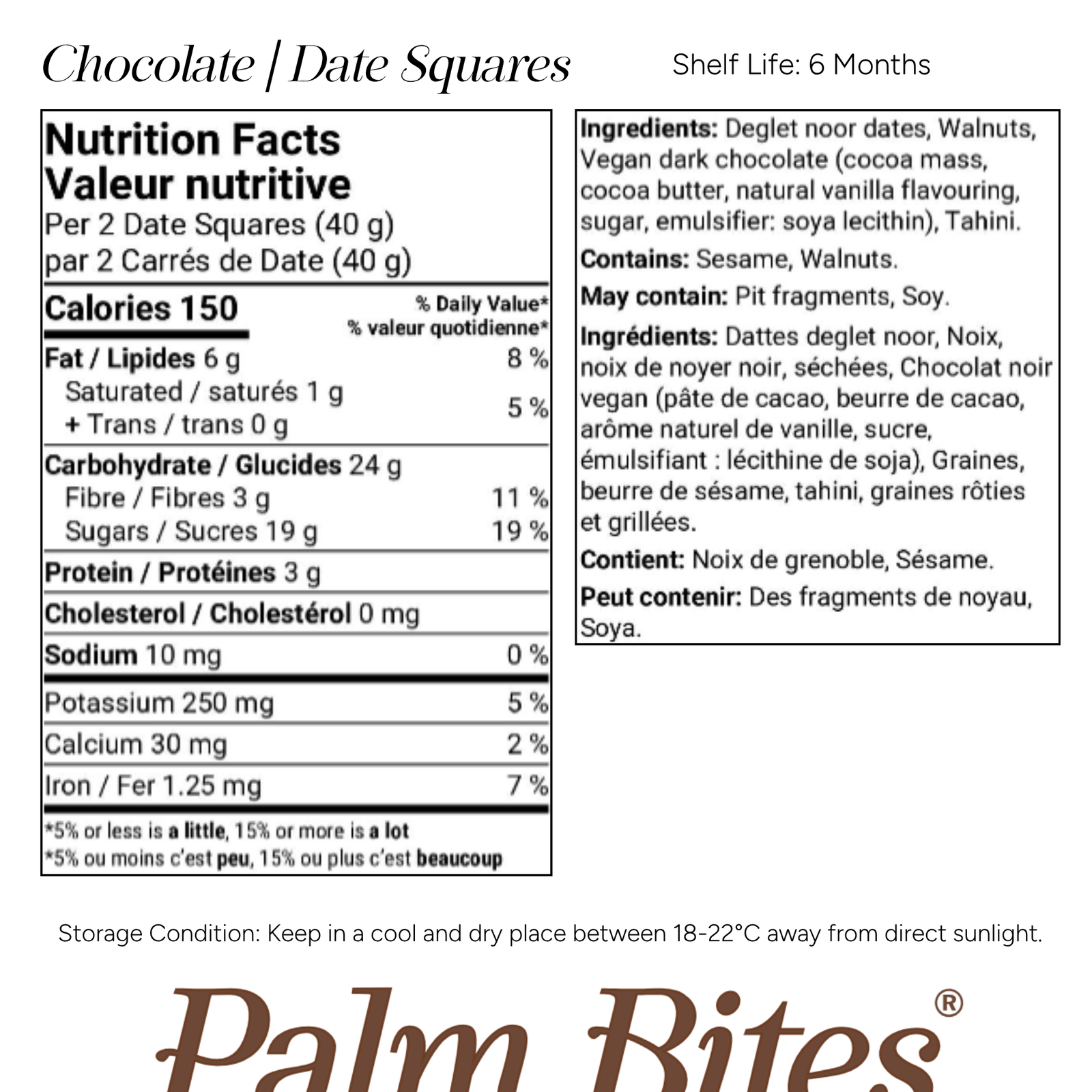 Nutrition facts