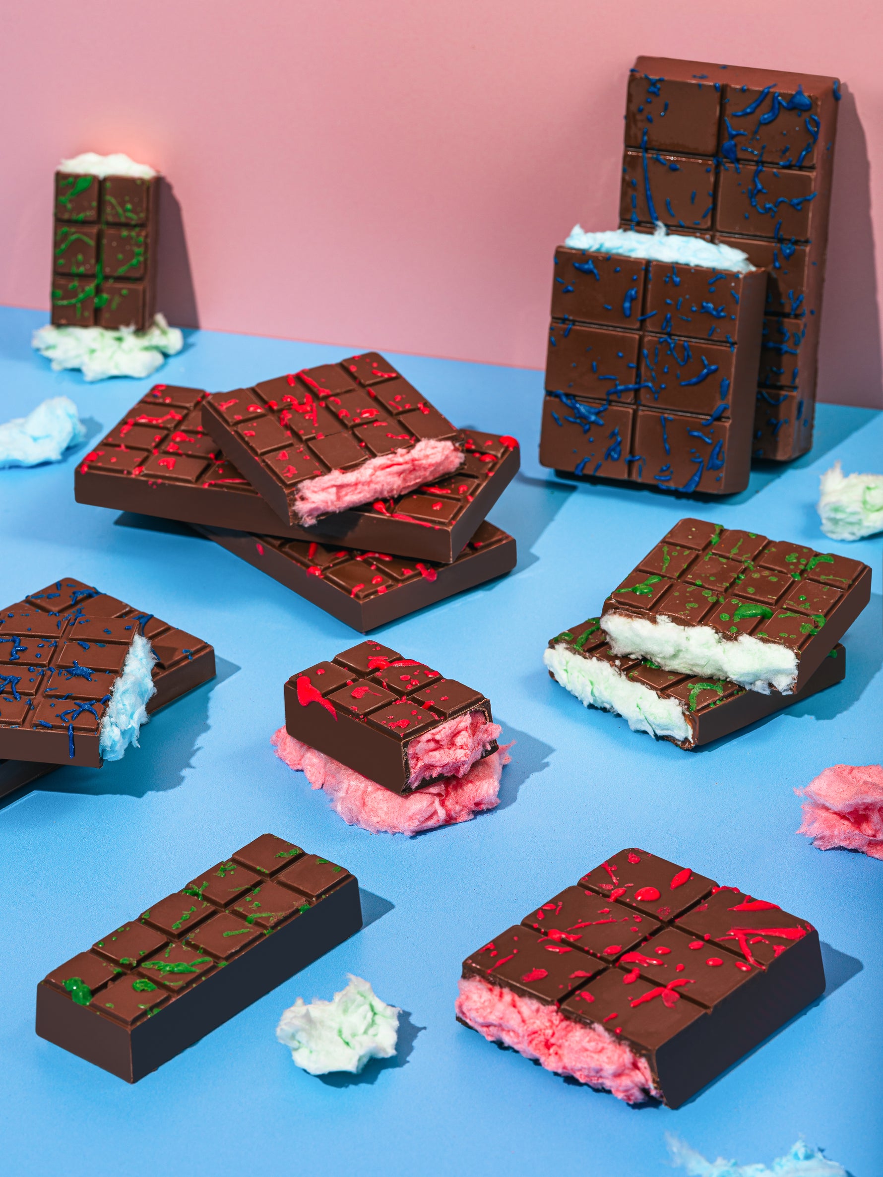 Imperfect Cotton Candy Bars