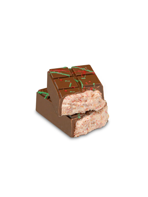 (NEW!) Candy Cane Dubai Chocolate Bar
