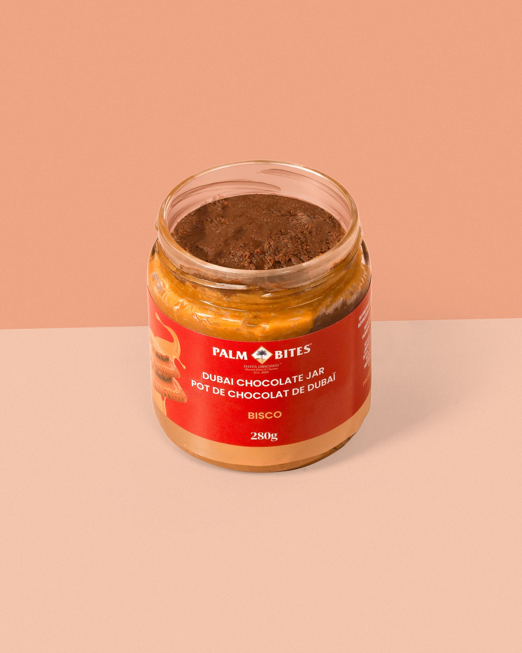 (NEW!) Bisco Dubai Chocolate Jar