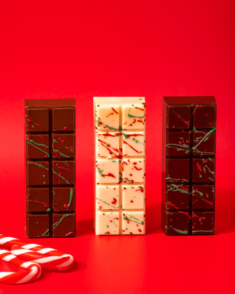 (NEW!) Candy Cane Dubai Chocolate Bar
