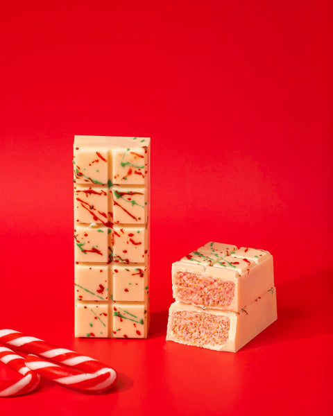 (NEW!) Candy Cane Dubai Chocolate Bar