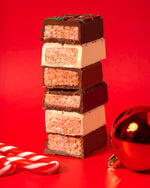 Candy Cane Dubai Chocolate Bars Trio (3 bars)