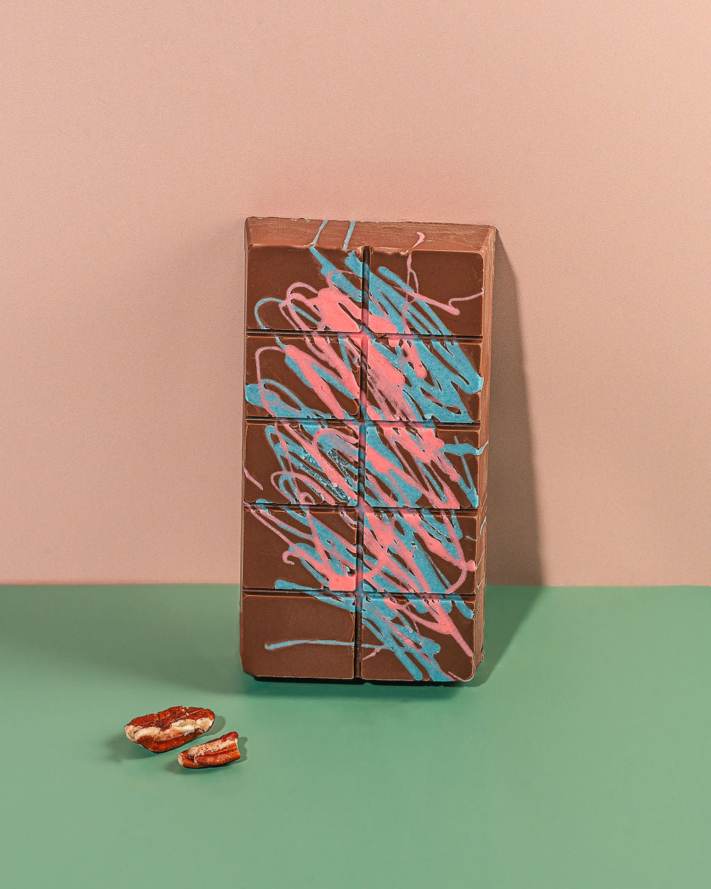 Pecan Caramel Dubai Chocolate Bar