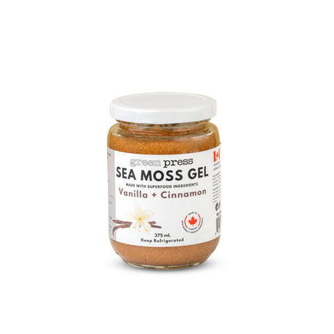 Sea Moss Gel: Vanilla + Cinnamon