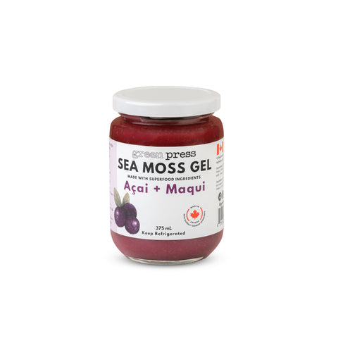 Sea Moss Gel: Acai + Maqui