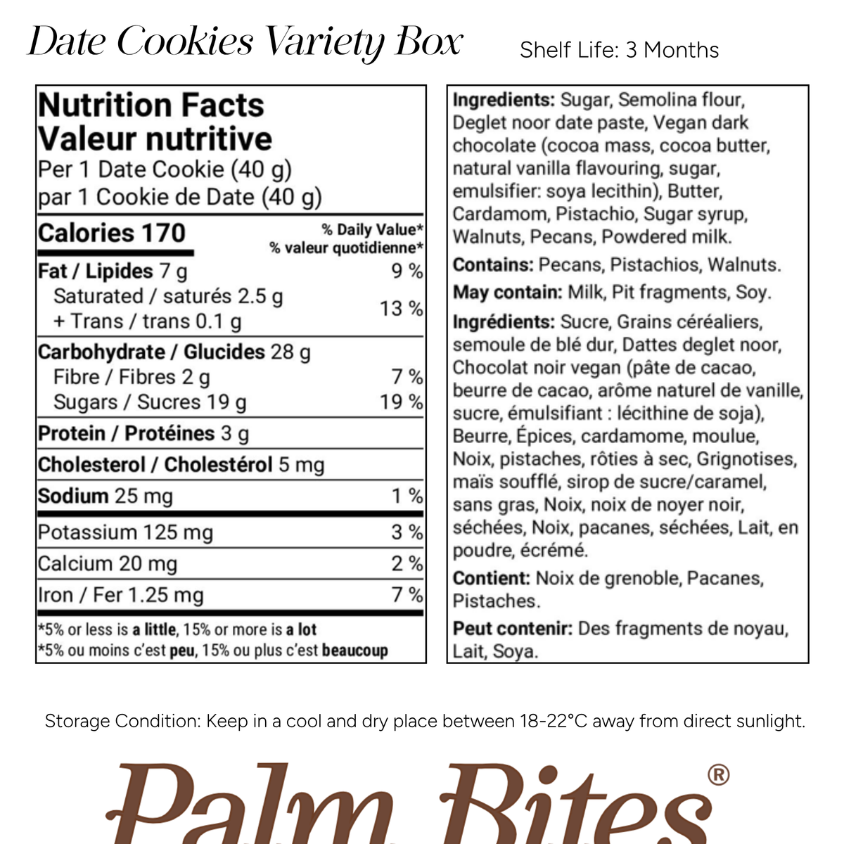Nutritional information