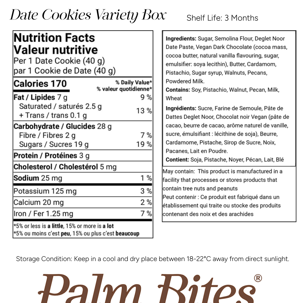Nutritional information