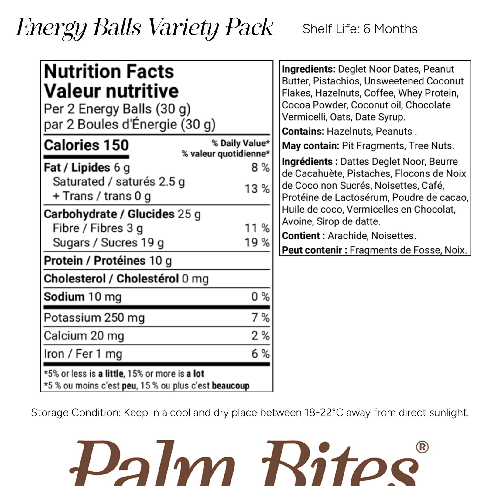 Nutrition facts