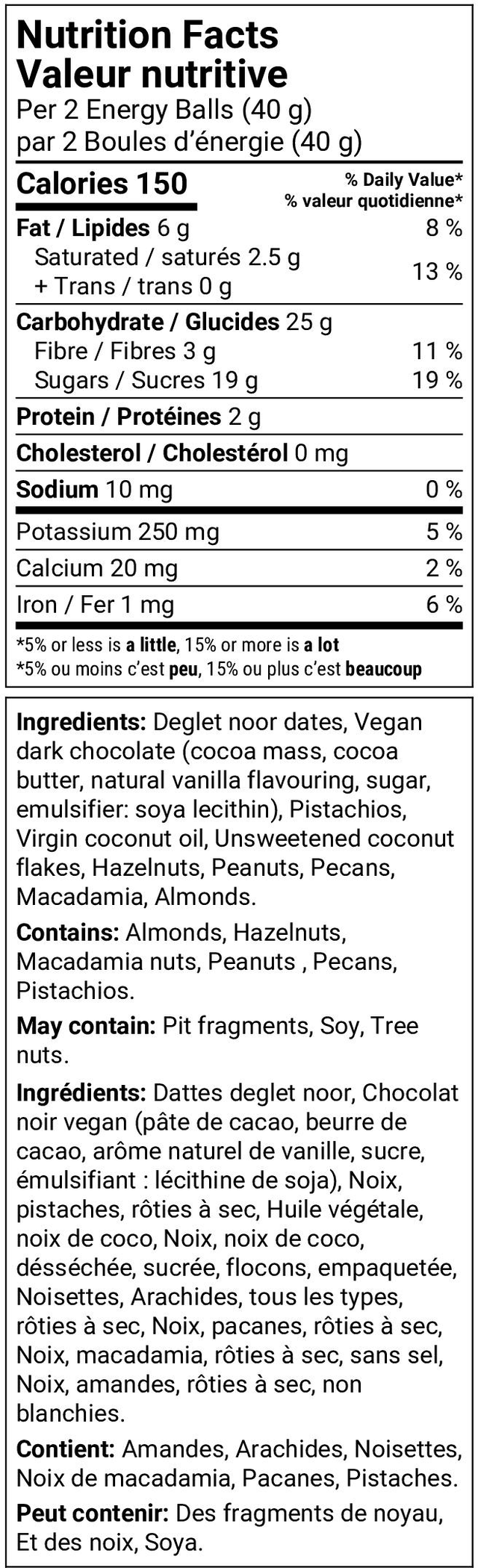 Energy Balls Variety Pack Palm Bites®