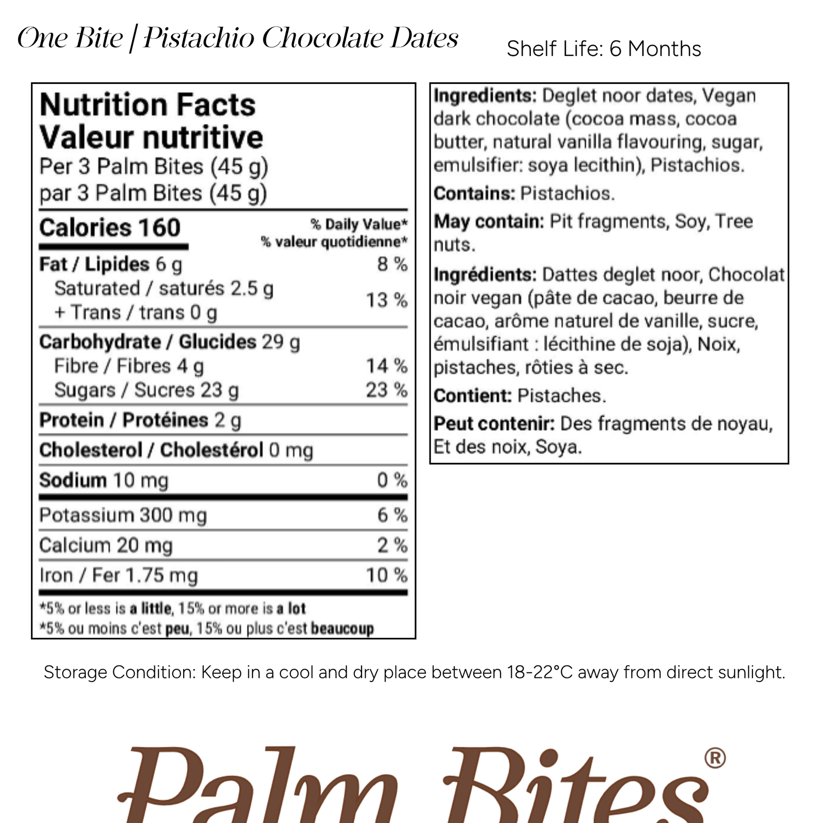 Nutrition facts