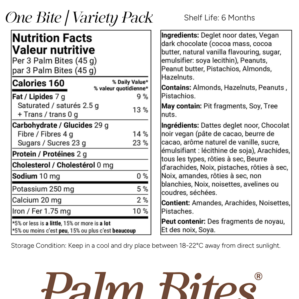 Nutritional information