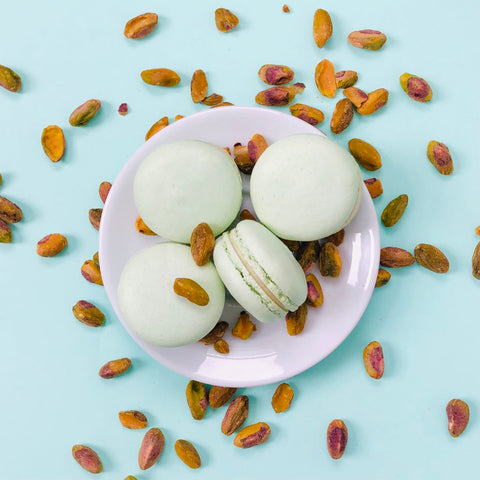 Pistachio Macarons