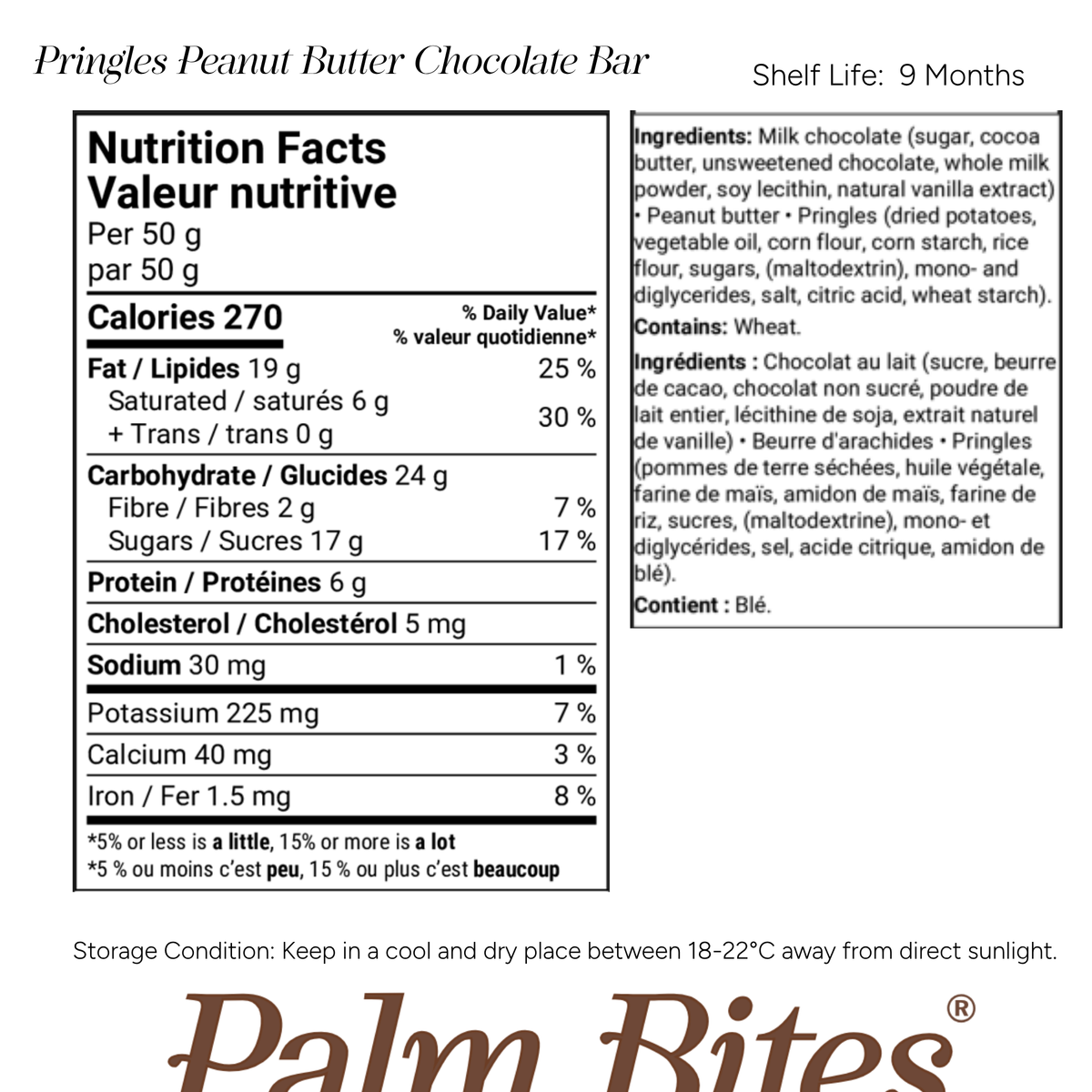Nutritional information
