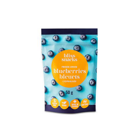 Bliss Snacks - Freeze-Dried Blueberries