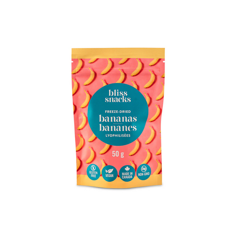 Bliss Snacks - Freeze-Dried Banana Slices