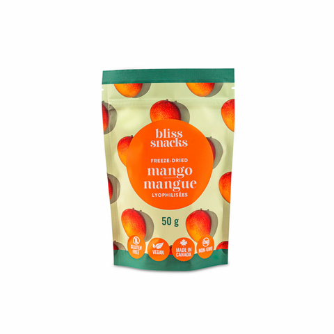 Bliss Snacks - Freeze-Dried Mango Slices