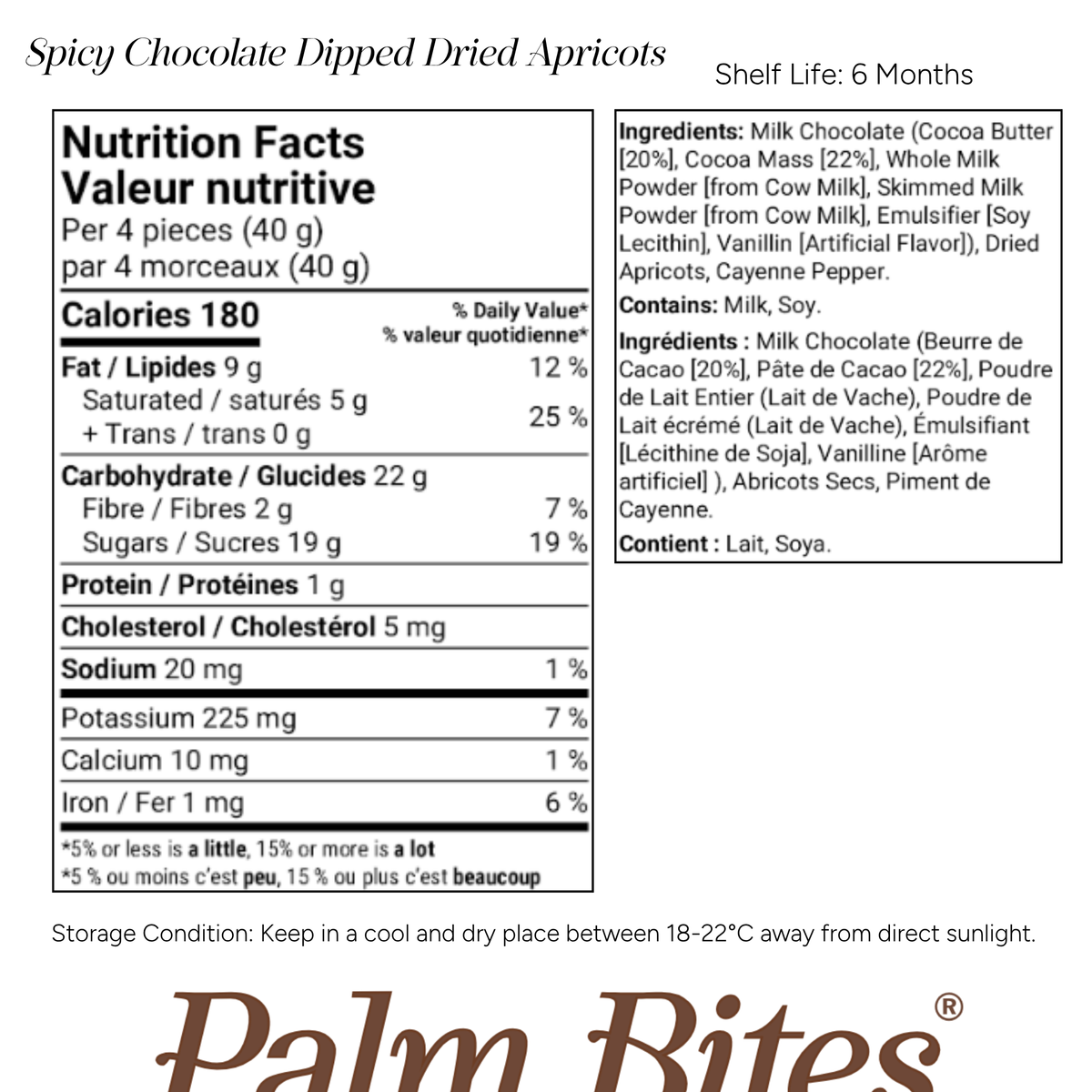 Nutritional information