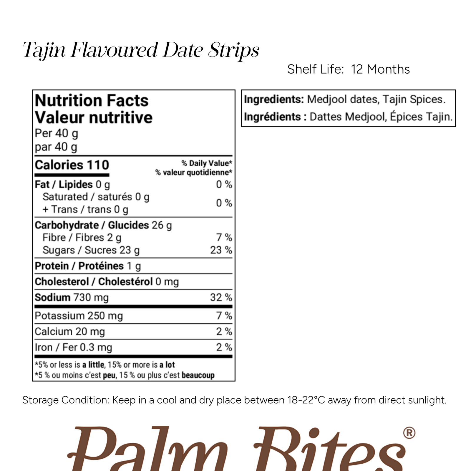 Nutrition facts
