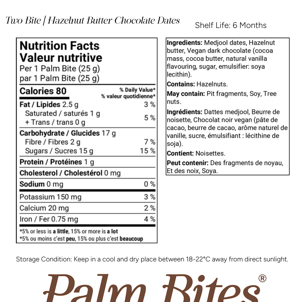 Nutritional information