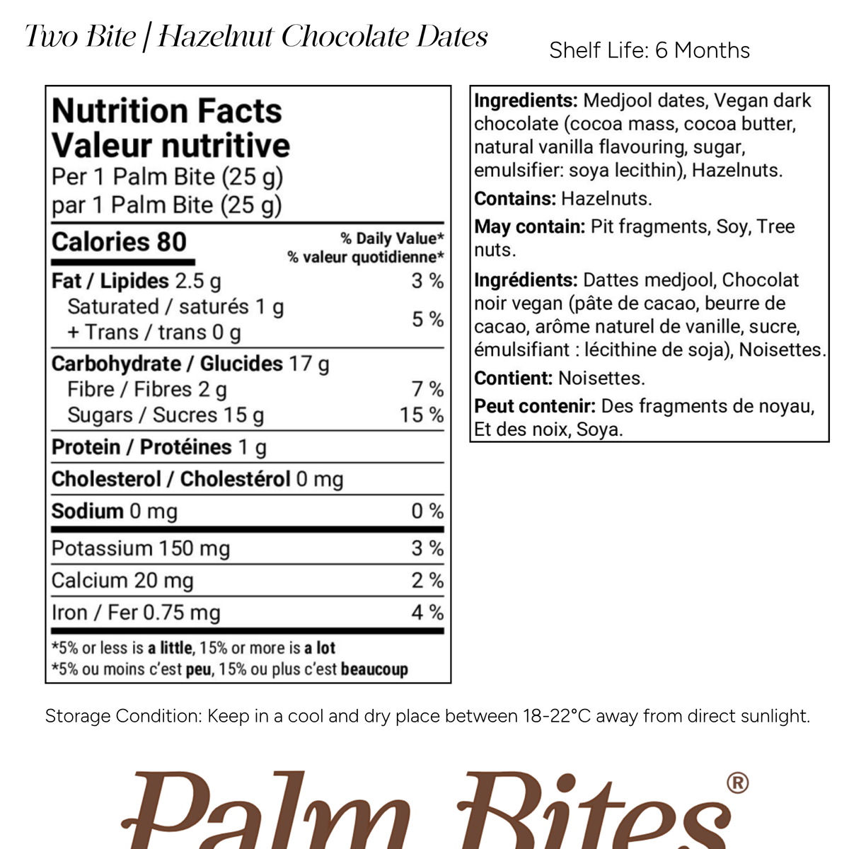 Nutritional information