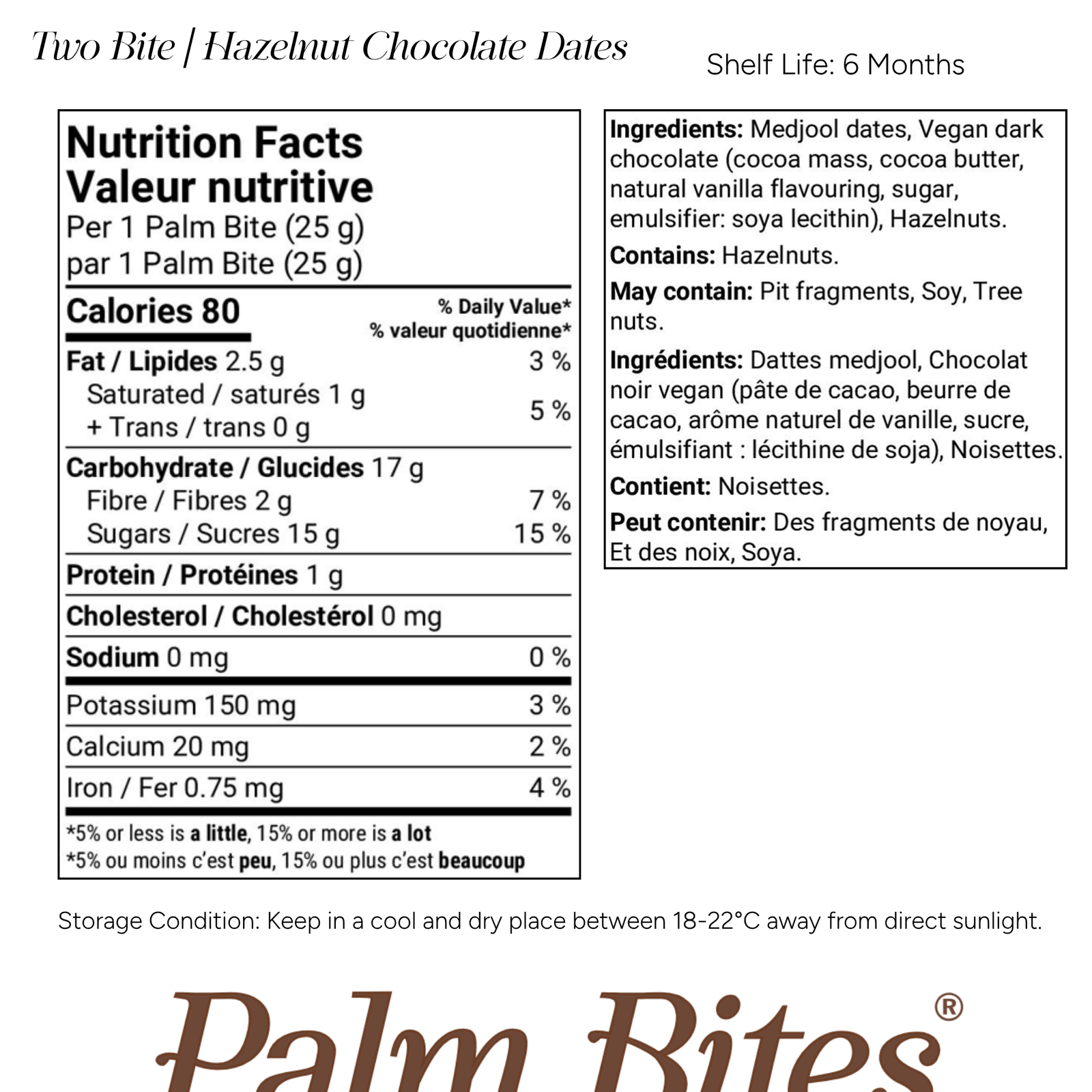 Nutrition facts