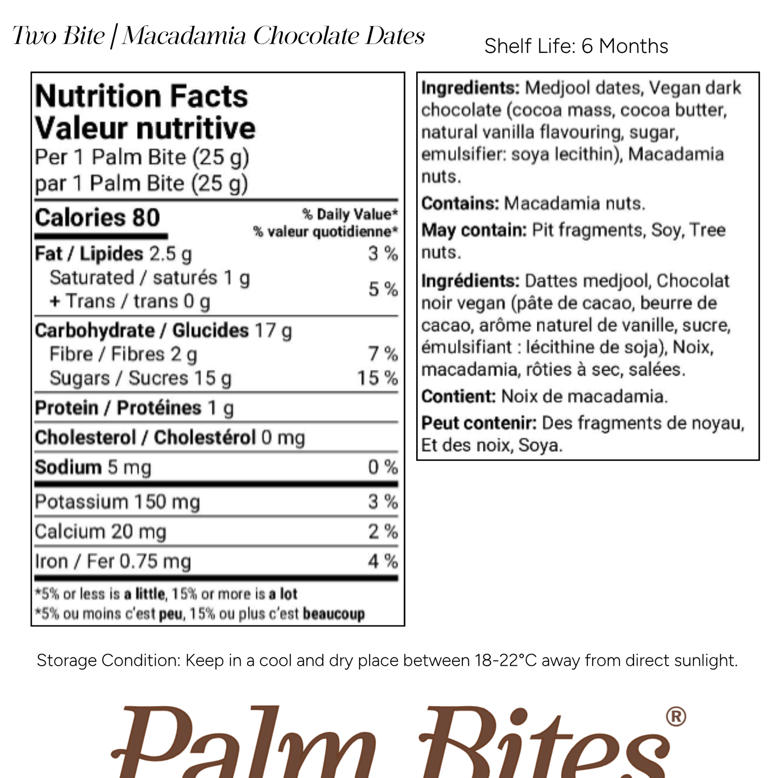 Nutrition facts