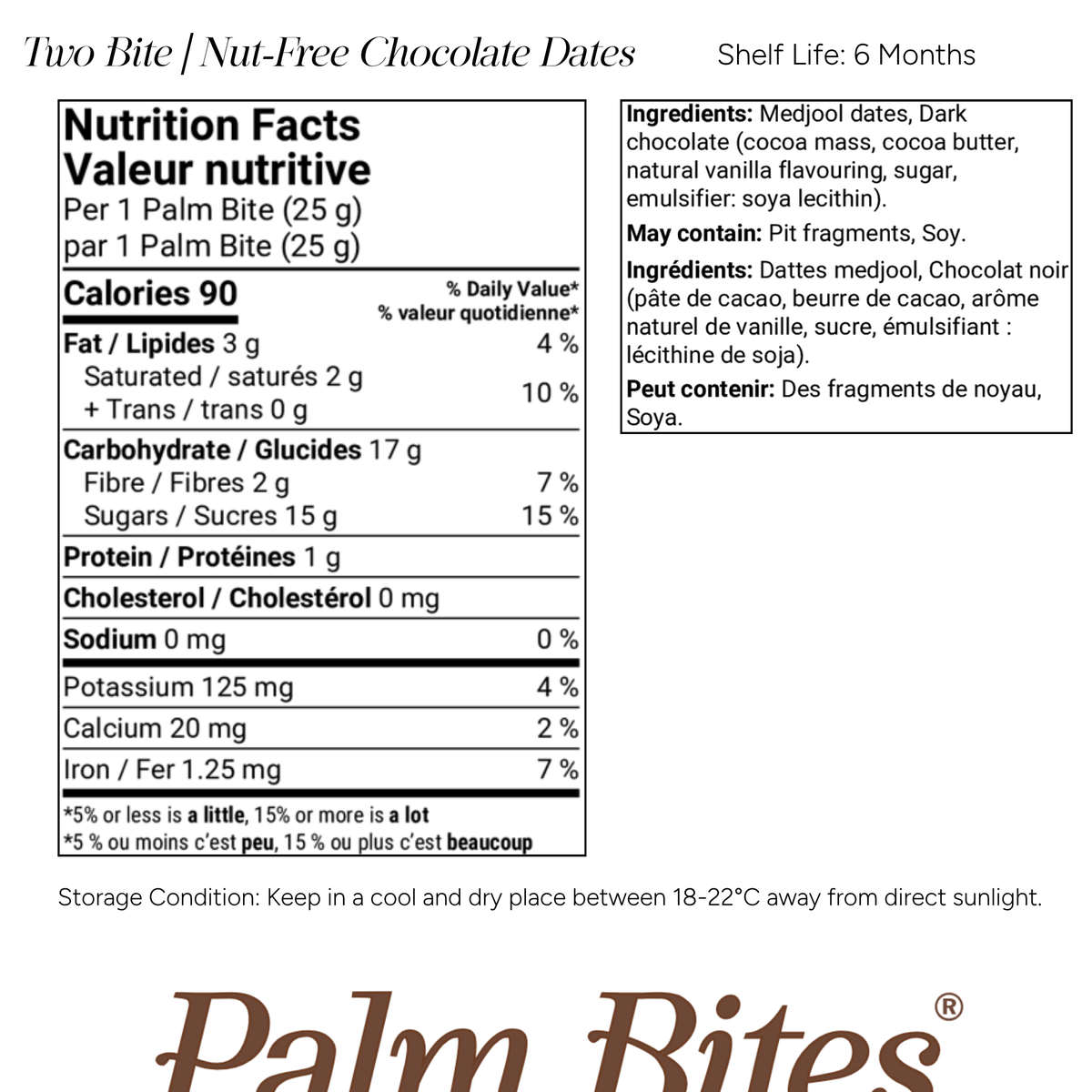 Nutritional information