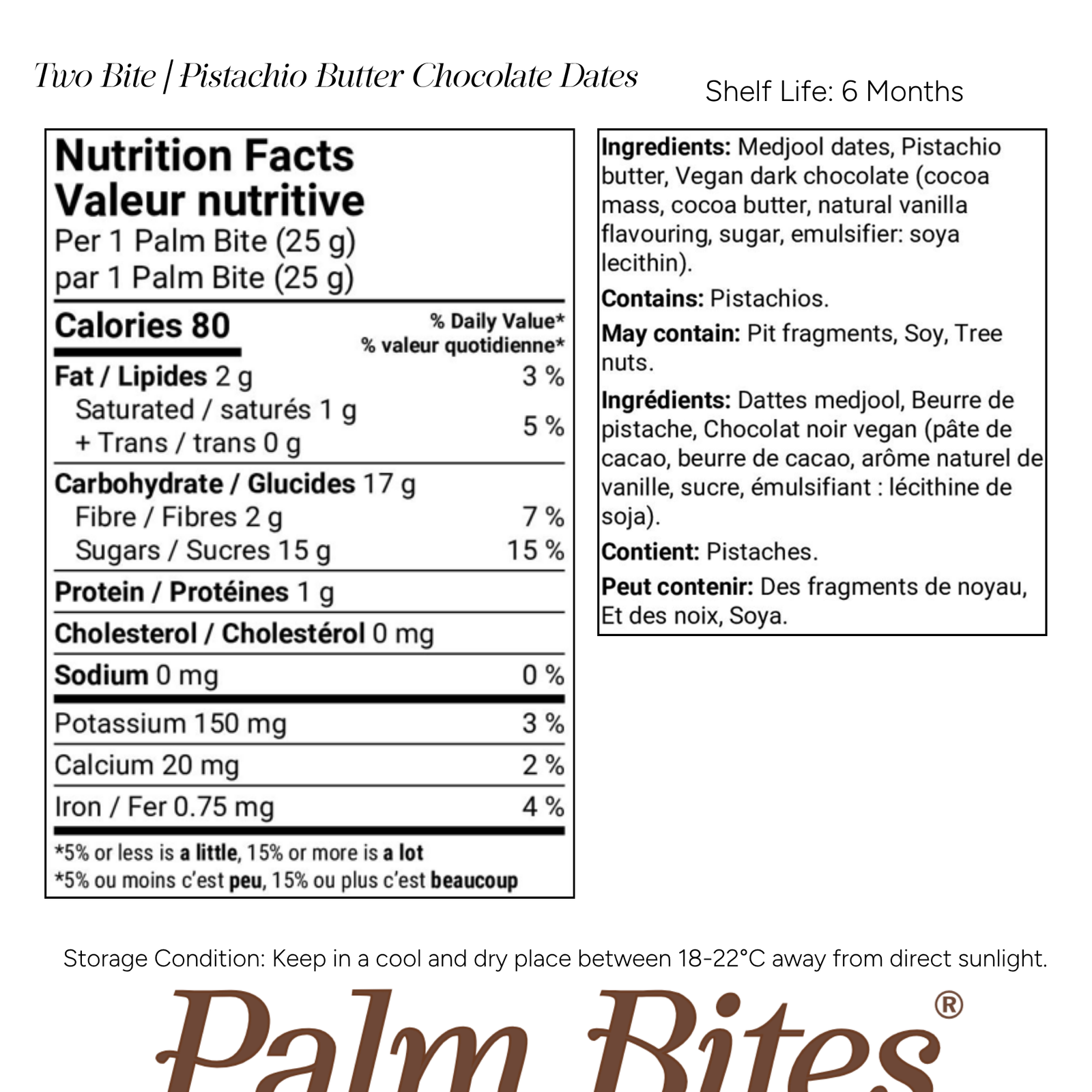 Nutrition facts