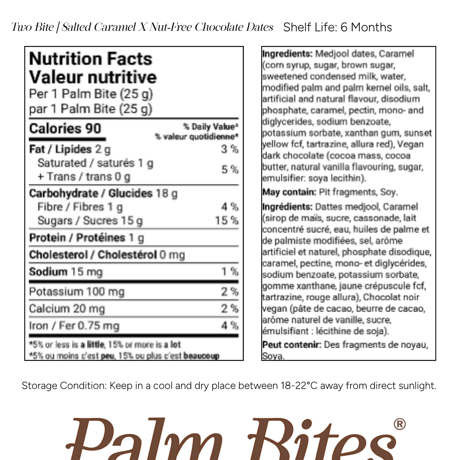 Nutrition facts