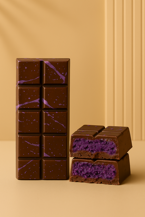 (NEW!) Ube Dubai Chocolate Bar