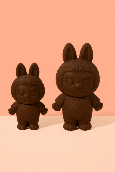 Vegan Labubu Dubai Pistachio Knafeh Chocolate