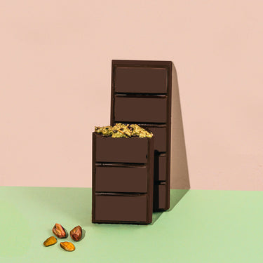 Vegan Pistachio Dubai Chocolate Bar