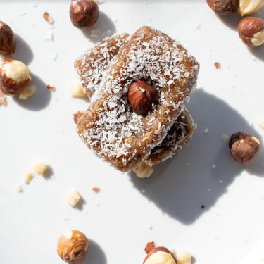 Coconut Roll Dates | Hazelnut