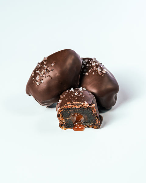 Two Bite | Salted Caramel Chocolate Dates
