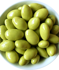 Natural Matcha Green Tea Almonds - Palm Bites® - Chocolate Nuts -