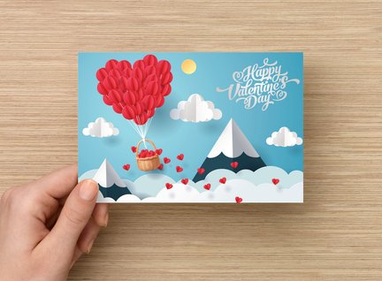 Greeting Cards - Palm Bites® - Greeting & Note Cards - Happy Valentines